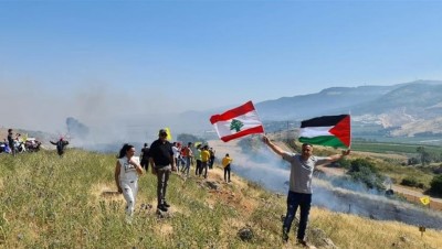 إطلاق 6 قذائف صاروخية من لبنان باتجاه إسرائيل والأخيرة ترد
