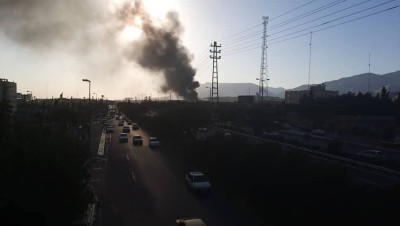 الحرائق تشتد في إيران.. حريق في مصنع مشروبات (صور + فيديو)