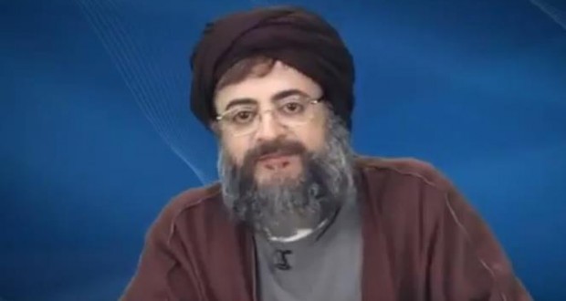 ممثل سعودي يقلد متزعم "حزب الله" (فيديو)