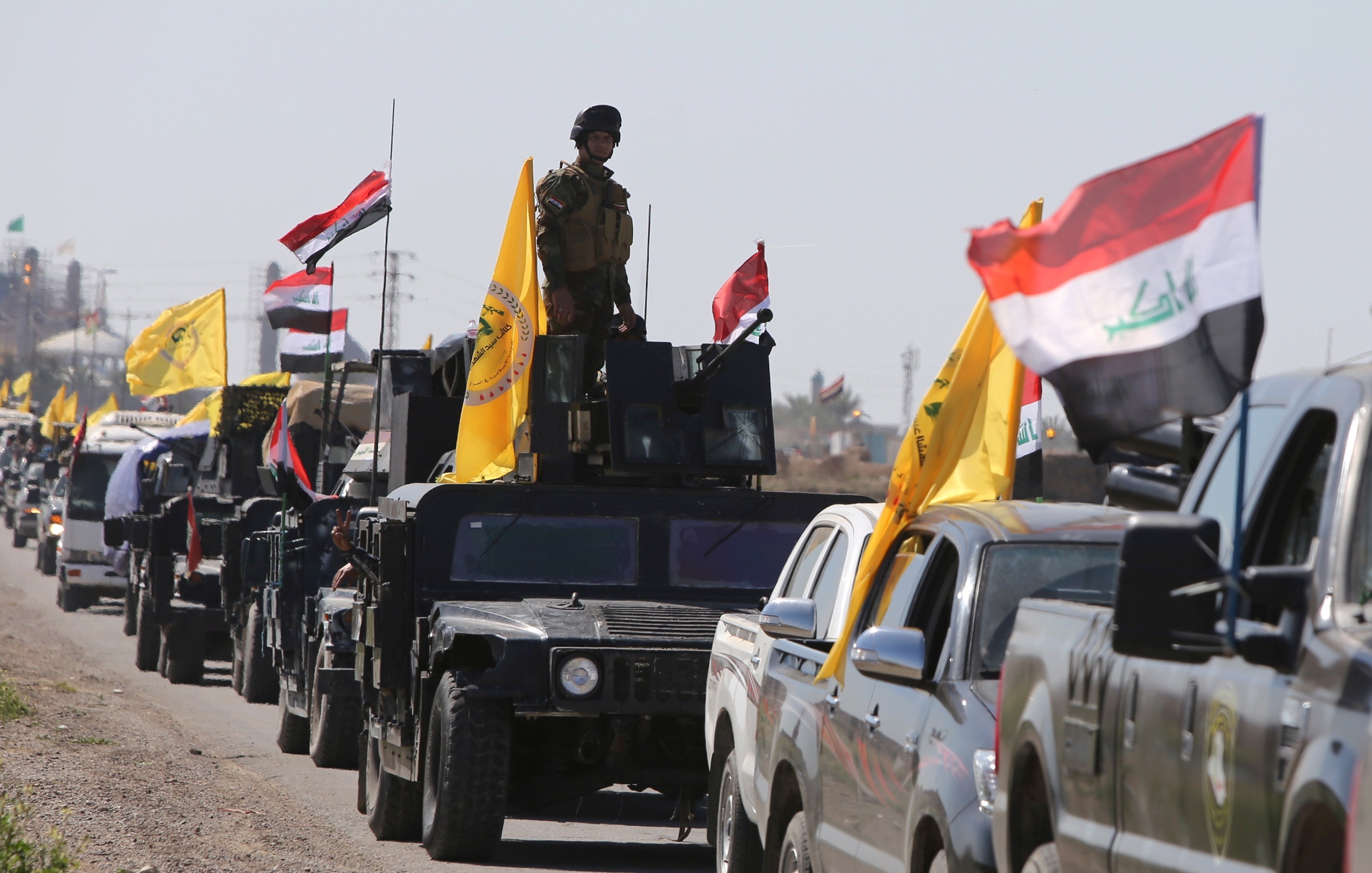 بعد اتهامات لإسرائيل.. "الحشد" يكشف ما حدث في معسكر "آمرلي"