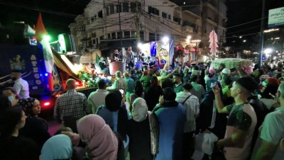 "حـزب الله" يساند القدس بـ"الأناشيد والتكبيرات" وناشطون يستذكرون سوريا
