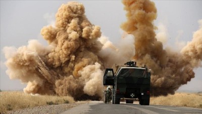 رابع هجوم يستهدف أرتال التحالف في العراق خلال أيام