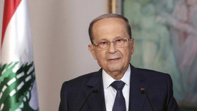 ميشيل عون: لبنان يعوّل على الدور الأمريكي في مفاوضات ترسيم الحدود مع اسرائيل
