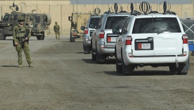التحالف ينسحب من قاعدة التاجي ويسلمها للقوات العراقية