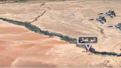 التحالف يقصف شاحنات محملة بصواريخ إيرانية شرق سوريا