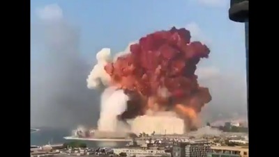 مسؤول لبناني يشبه انفجار بيروت بهيروشيما وناكازاكي وإسرائيل تنفي علاقتها