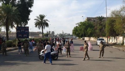 هجوم صاروخي جديد يستهدف مطار بغداد