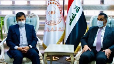 محافظ البنك المركزي الإيراني في العراق لاستحصال الديون