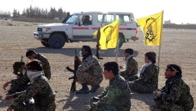 اجتماع لقيادات "الحـرس الثـوري الإيـراني" في الميادين بديرالزور
