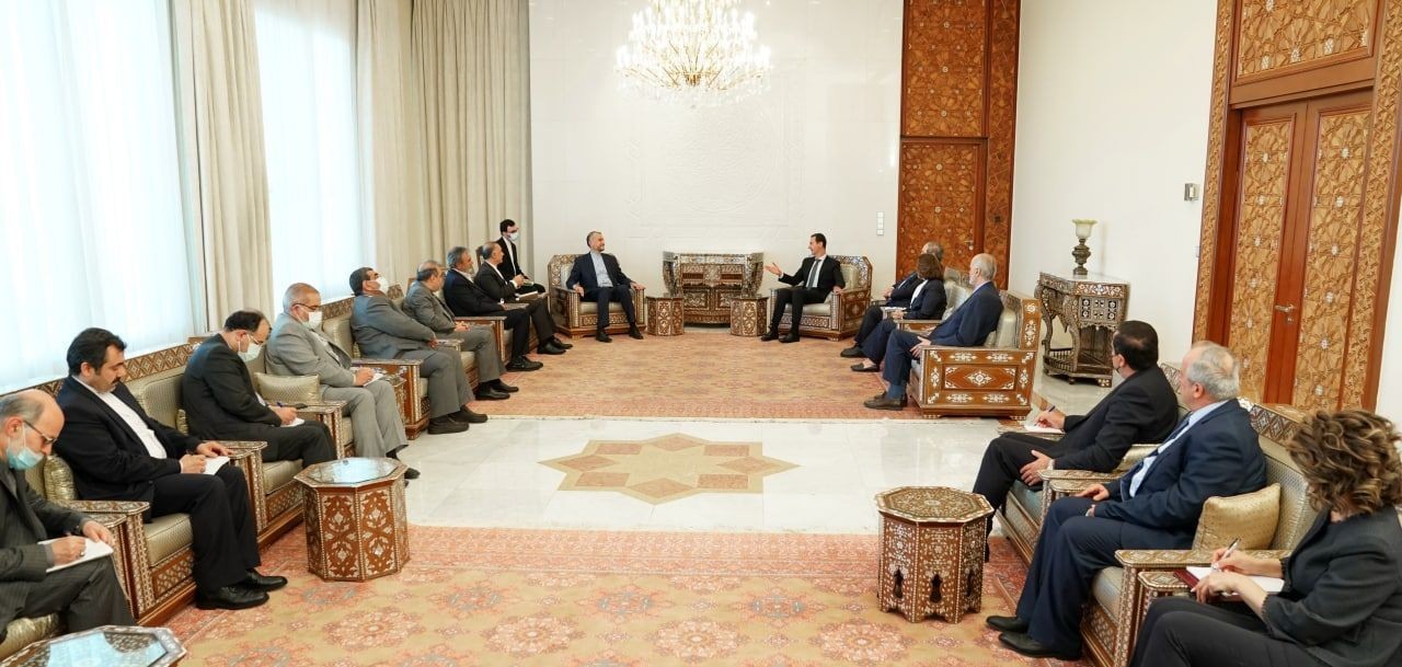 وزير خارجية إيران يزور دمشق ويلتقي "بشار الأسد"