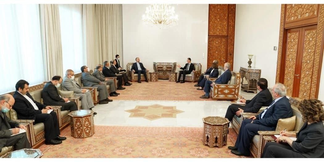 وزير خارجية إيران يكشف عن اتفاقات جديدة مع نظام الأسد
