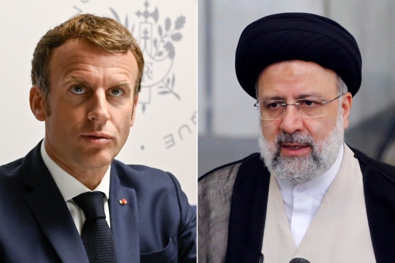 الرئاسة الإيرانية: "ماكرون" أبلغ "رئيسي" أن لدى طهران الحق بعدم الثقة بالولايات المتحدة