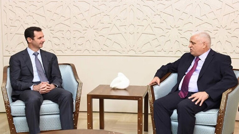 زعيم "الحشد الشعبي" يلتقي "الأسد"