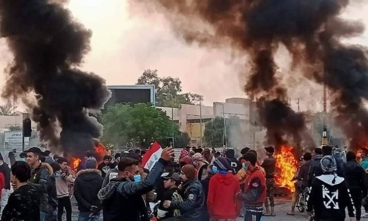 العراق.. مقتل متظاهر في واسط واتساع رقعة الاحتجاجات