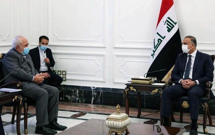 زيارة ظريف إلى بغداد.. هل تحاول إيـران الضغط على "الكاظمي"؟