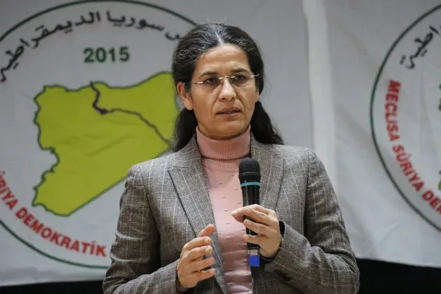 إلهام أحمد: لا حل في الشرق الأوسط دون إسرائيل.. ورفض رفع العقوبات عن سوريا